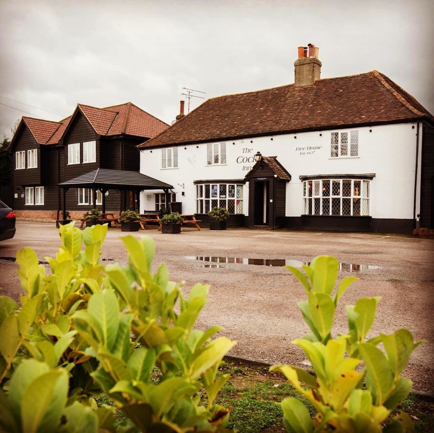 The Cock Inn Hotel Sheering  Buitenkant foto
